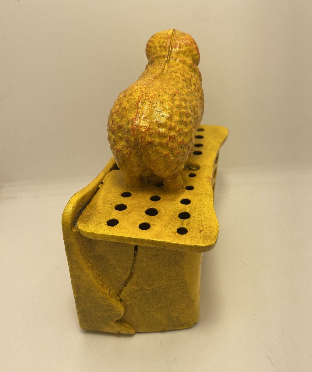 Golden Fleece Cast Iron Coin Bank Money Box Ram Retro Man Cave Pub Bar - New