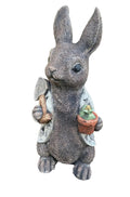 Peter Gardening Rabbit Statue Ornament Animal Concrete Garden Australian Made