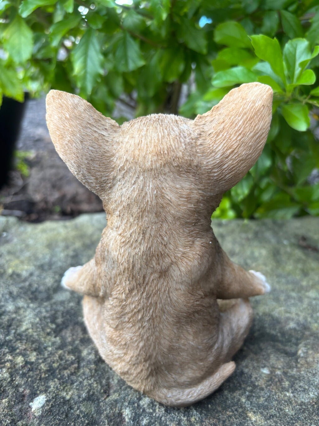 FENGSHUI CHIHUAHUA STATUE PUPPY DOG MEMORIAL ANIMAL GARDEN ORNAMENT
