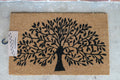 Tree Of Life Front Back Door Mat Rubber Back and Coir 80 cm x 50 cm