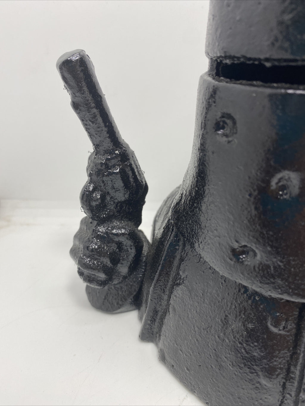 Ned Kelly Cast Iron Bank Money Box Man Cave Bar Pub Figurine Statue Gift