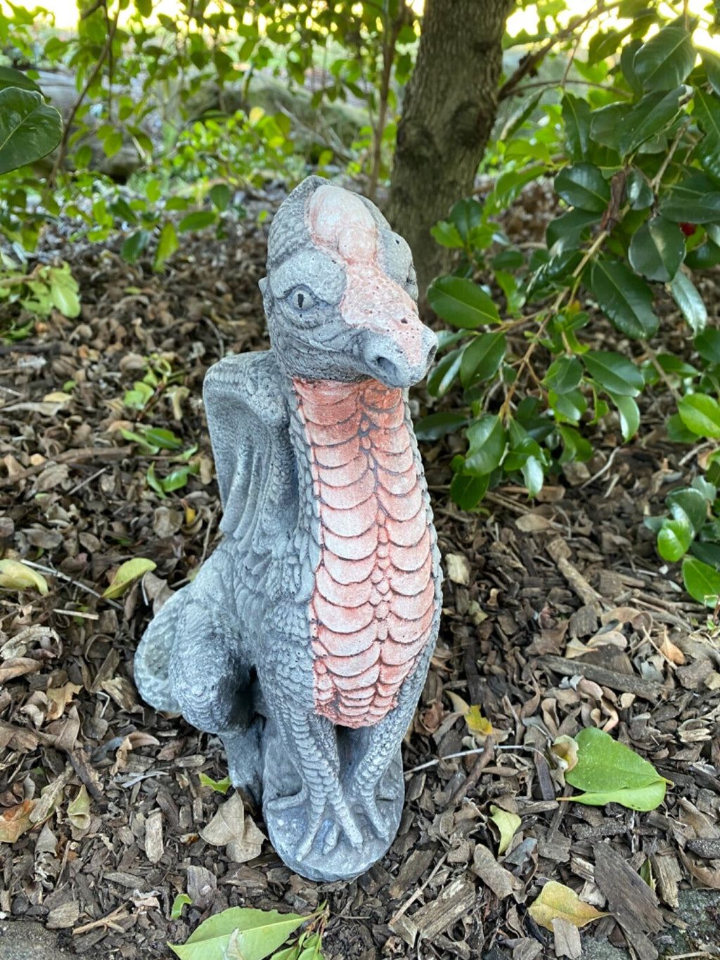 Dragon Animal Concrete Cement Garden Statue Ornament Australian Made 28cm high