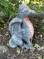 Dragon Animal Concrete Cement Garden Statue Ornament Australian Made 28cm high