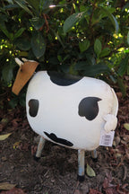 Cow Statue Metal Garden Ornament Home Decor Sculpture Farm Animals