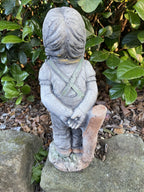 Boy Girl First Kiss Statue Ornament Animal Concrete Garden Australian Made