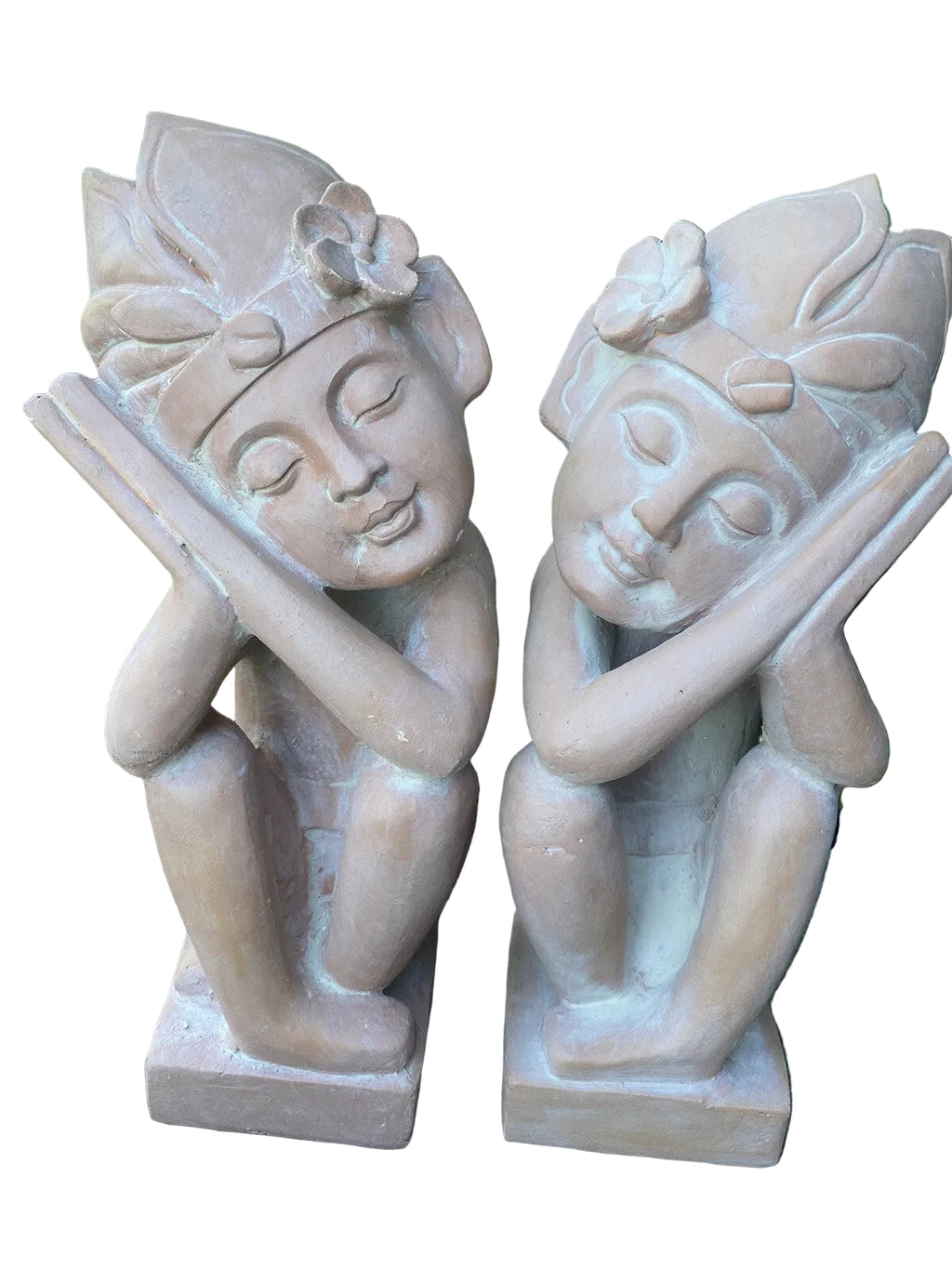 Balinese Bali Girls Women Garden Statue Ornament