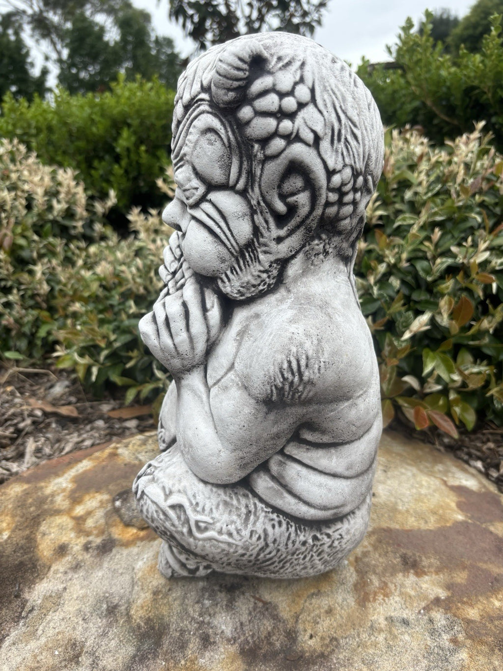 Pan The Ancient Greek God Concrete Garden Statue Ornament Australian Made