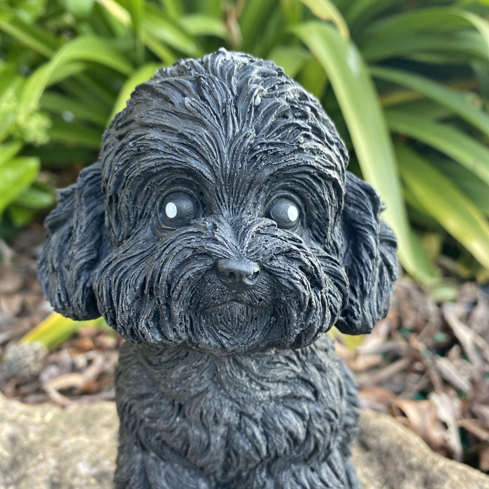 Cavoodle Memorial Statue Ornament Animal Concrete Garden Australian Made