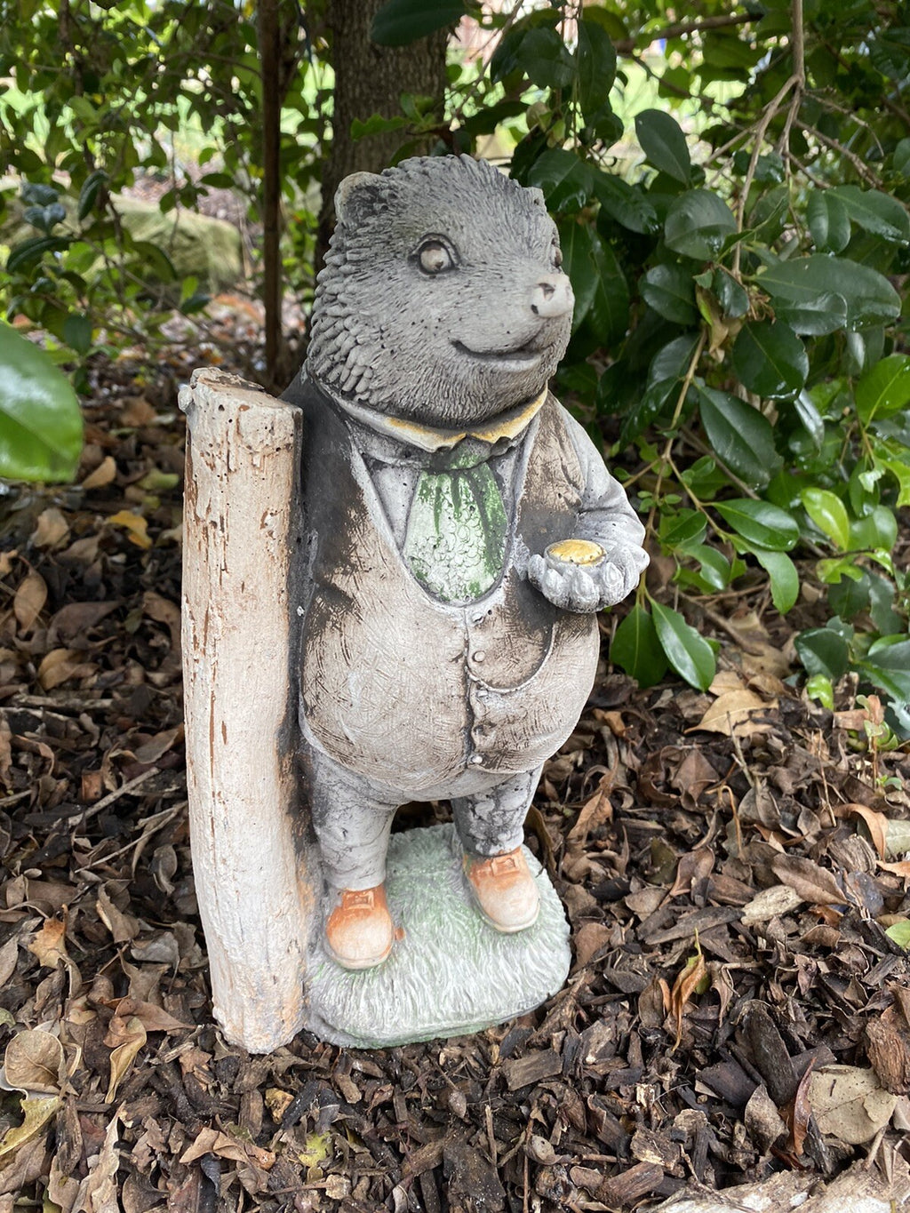 Willow Hedgehog Animal Concrete Cement Garden Statue Australian Made