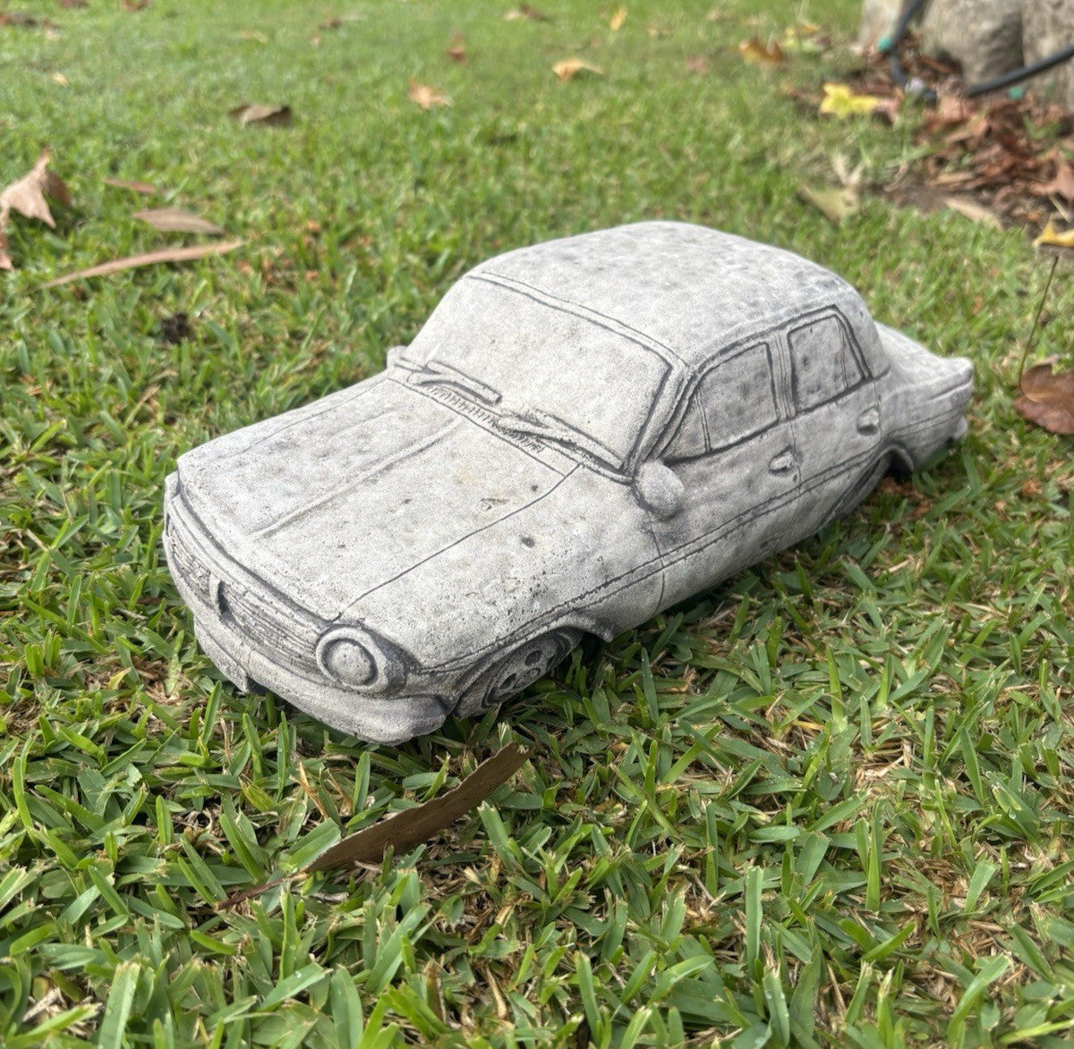 Concrete 1964 EH Car Statue Vintage Australian Garden Decor