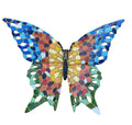 Mosaic Butterfly Statue Garden Hanging Decor 25cm Hand Made
