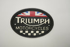 Triumph Motorcycle Bike Cast Iron Sign Retro Man Cave Garage Collector