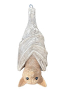 Hanging Bat Flying Fox Statue Concrete Garden Ornament Australian Made