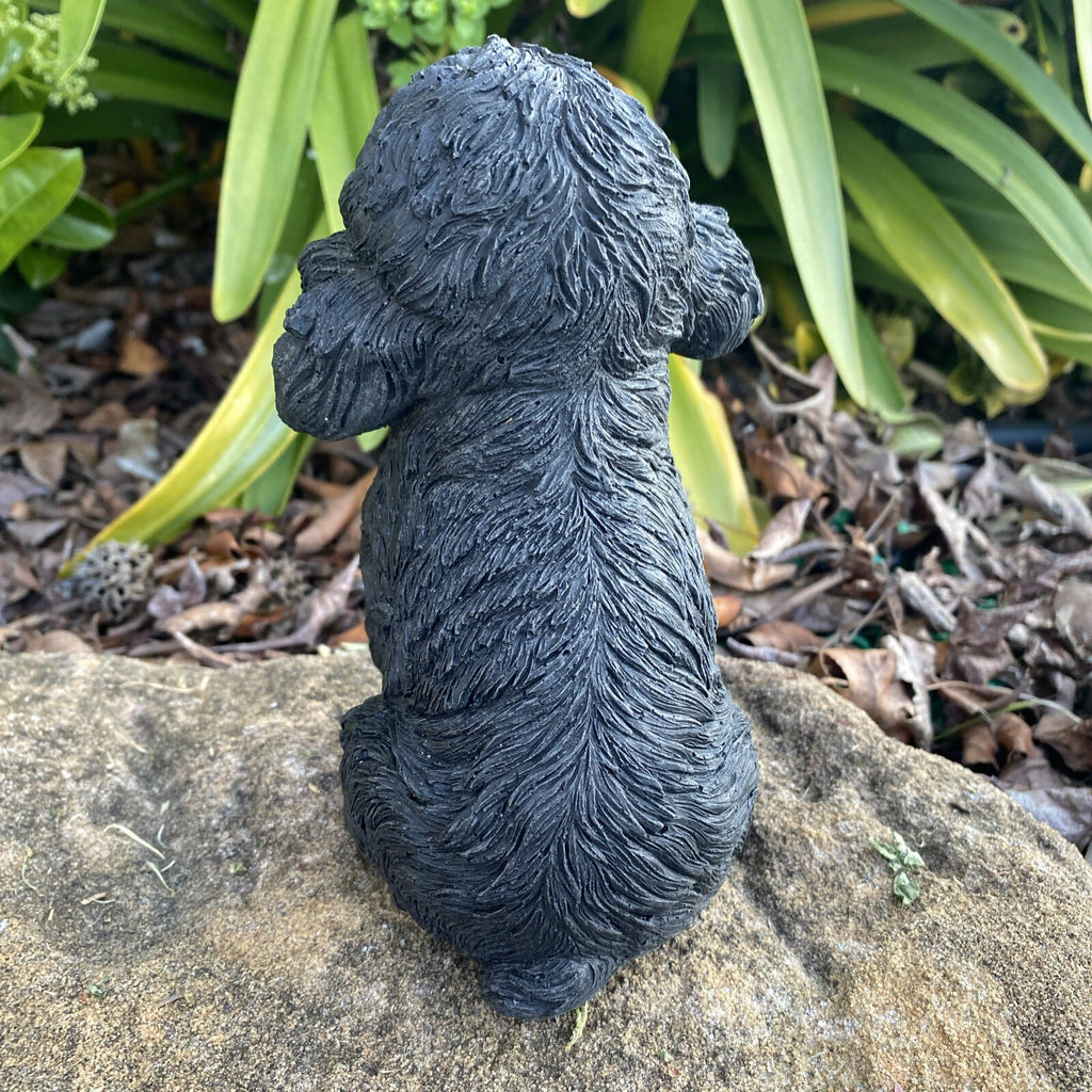 Cavoodle Memorial Statue Ornament Animal Concrete Garden Australian Made