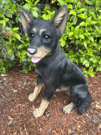 Kelpie Working Dog Garden Memorial Statue