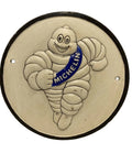Michelin Tyre Man Cast Iron Circle Sign Plaque Man Cave Bar Pub  Garage Vintage