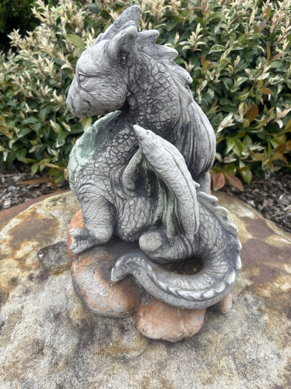 Welsh Dragon Animal Concrete Cement Garden Statue Ornament Australian Made