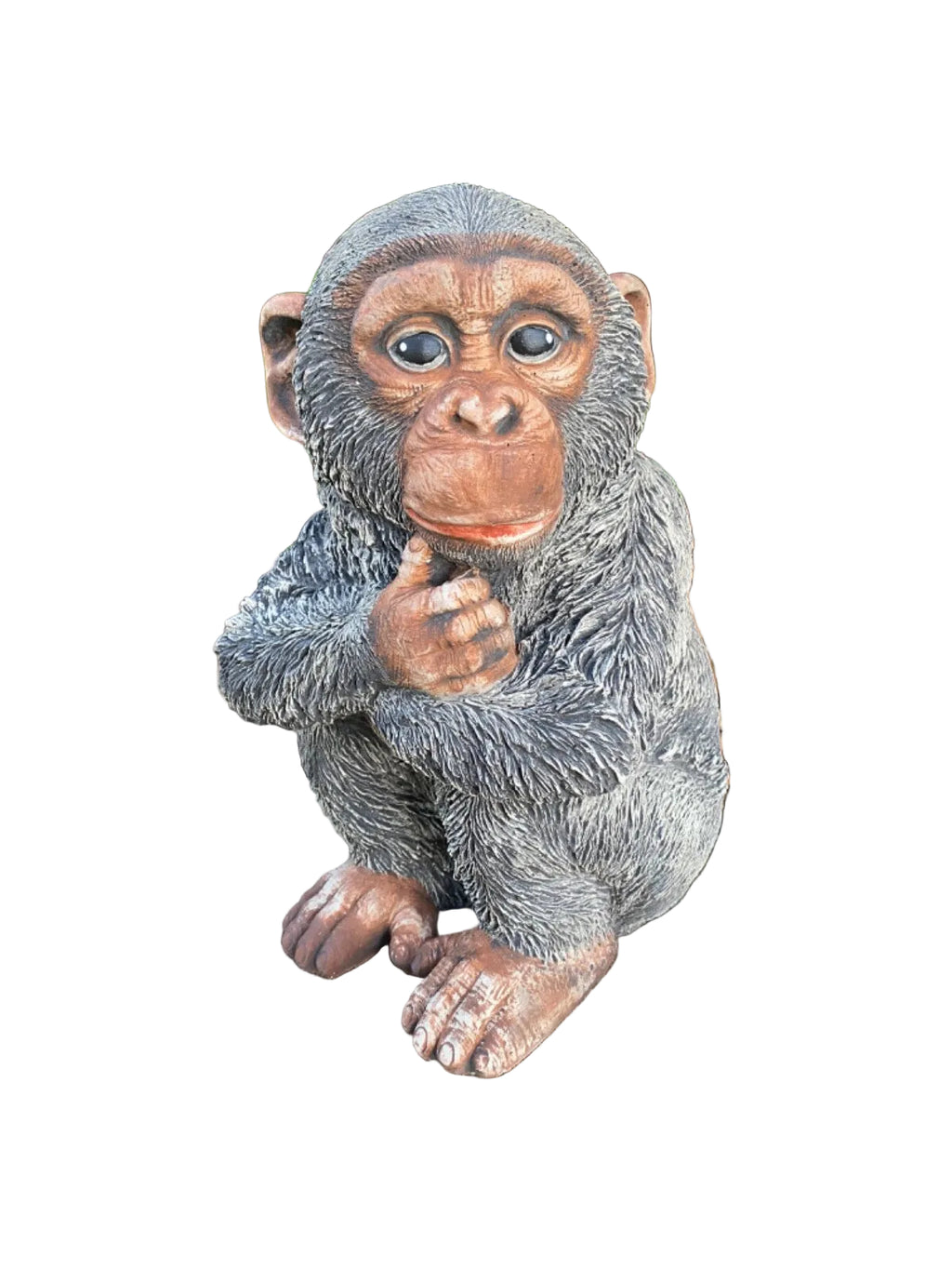Monkey Chimpanzee Concrete Garden Statue – Australian Made