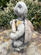 Welcome Turtle Tortoise Animal Concrete Garden Statue Ornament Australian Made