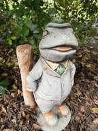 Willow frog Mr Fisher Animal Concrete Cement Garden Statue Australian Made