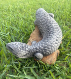 Concrete Shingleback Lizard Garden Statue – Realistic Australian Bobtail Outdoor