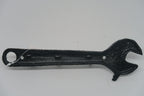 Vintage Cast Iron Metal Rustic Antique Wrench Spanner Key Hook Holder Rack