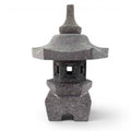 Larva Stone Pagoda Garden Lantern | 45cm Japanese Style Garden Ornament