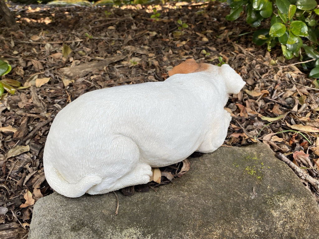Jack Russell Fox Terrier Dog Memorial Garden Statue