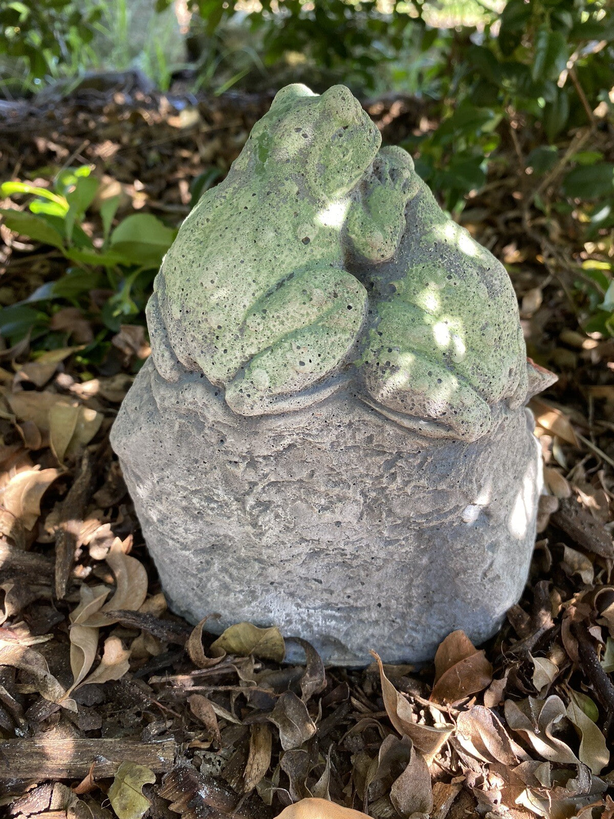 Dads Garden Statue Plaque Animal Concrete Cement Garden Statue Australian Made