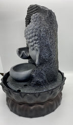 BUDDHA DRIFT WATER FEATURE FOUNTAIN INDOOR OUTDOOR BENCH TOP HOME DECOR