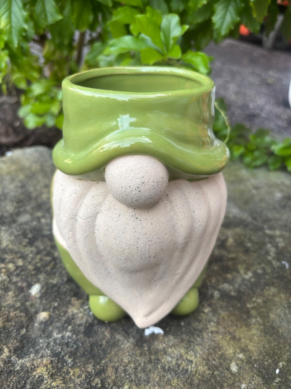 Garden Gnomes Plant Pots Garden Ornament Statue 16cm high Set of 3