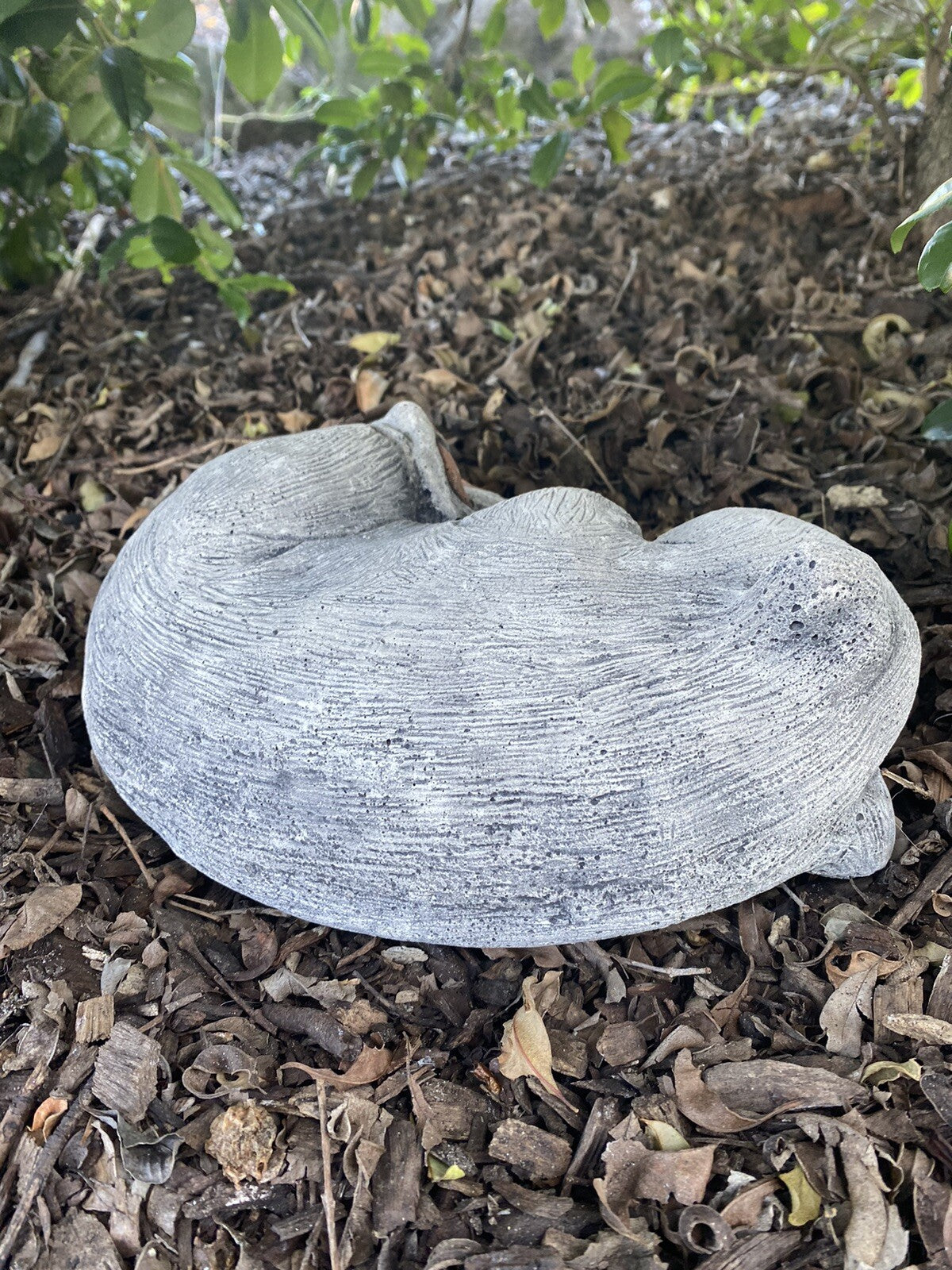 Australian Wombat Asleep Statue Ornament Animal Concrete Garden Australian Made