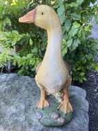 Goose Duck Duckling Garden Statue Ornament Farm Animal Figurine