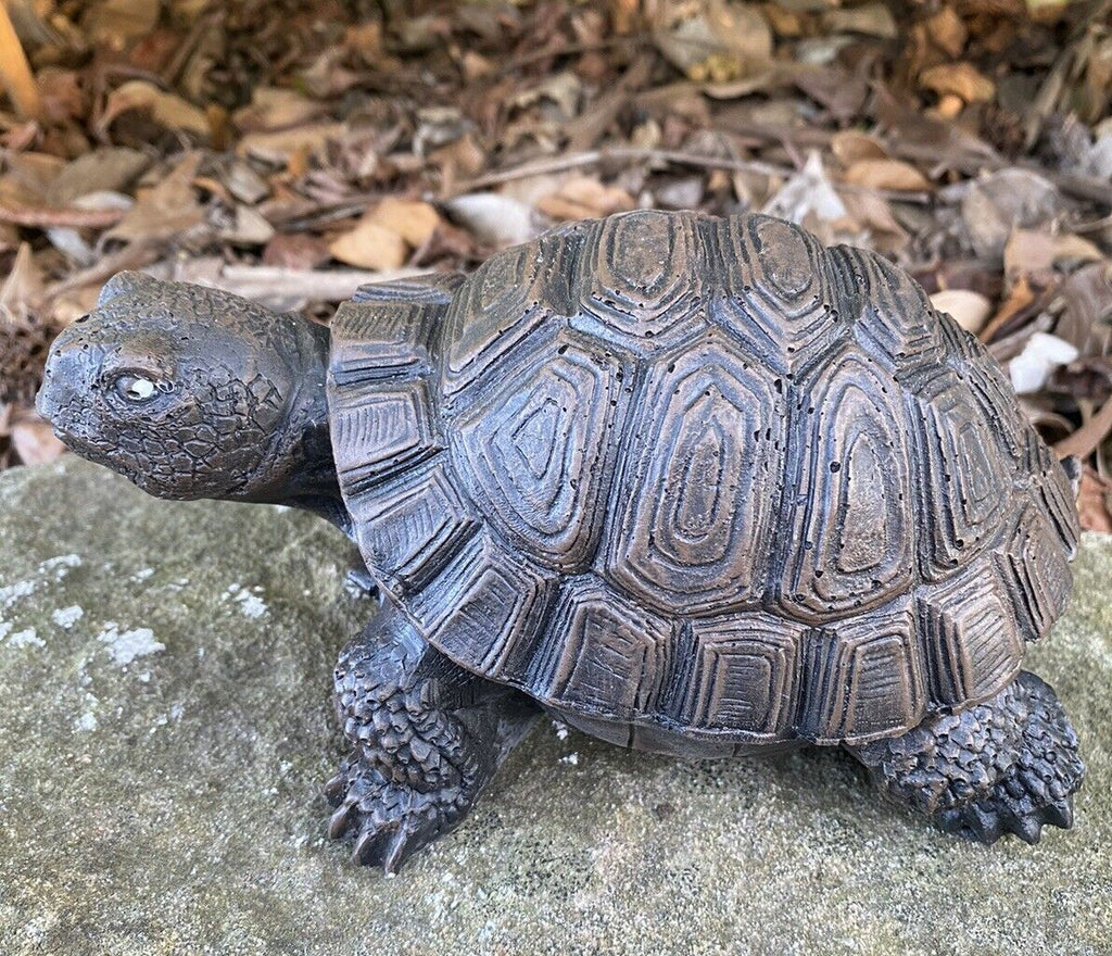 Turtle Tortoise Animal Concrete Garden Statue Ornament Australian Made 20cm