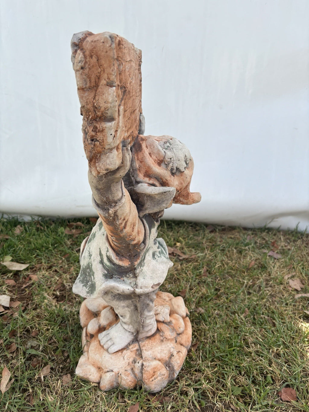 Piss Off Pixie Statue  Animal Concrete Garden Australian Made