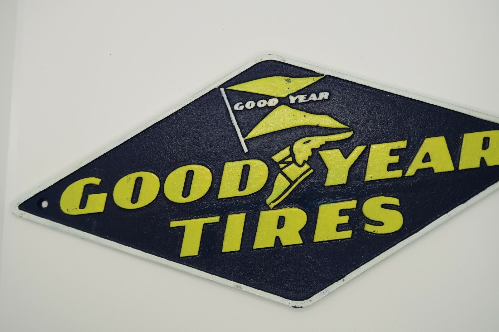 Good Year Tires Cast Iron Sign Retro Man Cave Garage