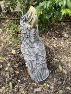 Sulfa Crested Cockatoo Statue Ornament Animal Concrete Garden Australian Made G