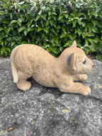 Lion Lioness Cub African Animal Statue Garden Ornament Home Decor  Figurine