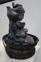 Baby Buddha small indoor / Outdoor table top Water fountain water feature
