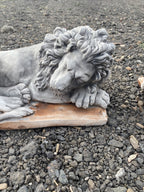 Guardian Lion Pair Statue Concrete Cement Garden Statue Australian Made