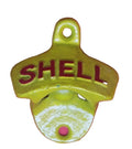Shell Cast Iron Wall Bottle Opener Man Cave Bar Pub Garage Retro