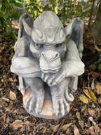 Gargoyle Statue Animal Concrete Cement Garden Australian Made Gery