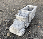 Truck and Dog Statue Ornament - Pick up only