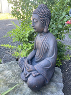 Buddha Sitting on a Lotus  Statue Figurine Garden Ornament Sculpture 67 cm