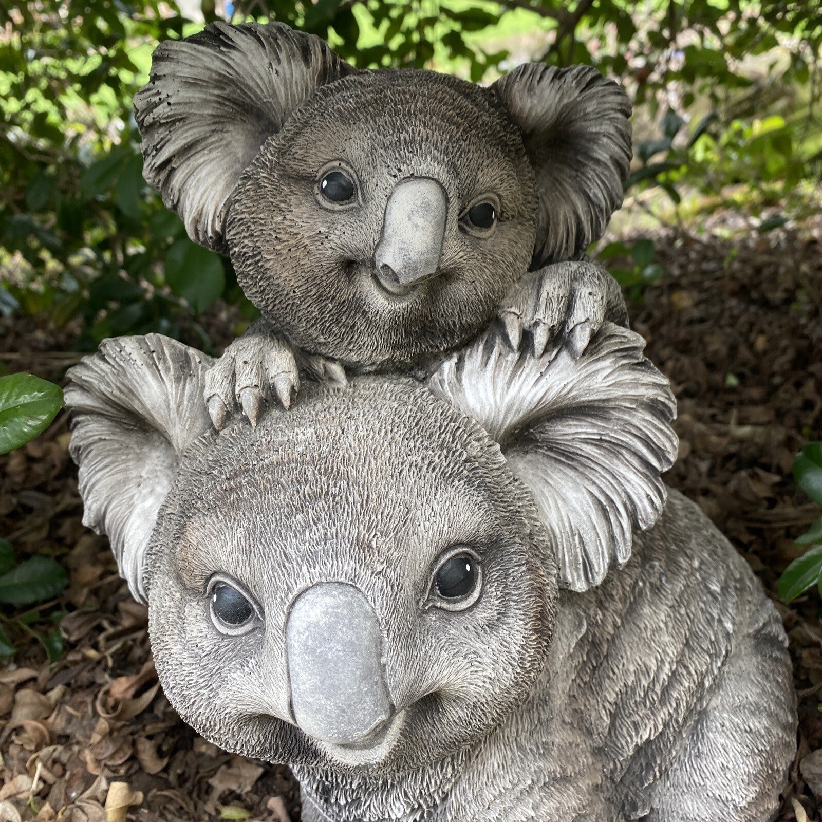 Koala Baby Statue Ornament Animal Concrete Cement Garden Australian Made