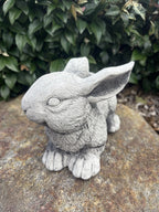 Australian Made Concrete Rabbits Garden Statue | Standing & Laying Bunny