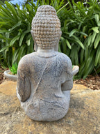 Meditating Buddha Holding Succlents Statue Ornament Figurine Home Decor 33CM