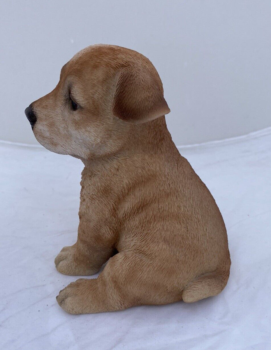 RED CATTLE DOG HEELER STATUE PUPPY MEMORIAL ANIMAL GARDEN ORNAMENT SCULPTURE