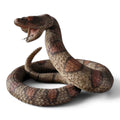 Realistic Resin Snake Statue Reptile Garden Ornament 34cm
