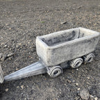 Truck and Dog Statue Ornament - Pick up only